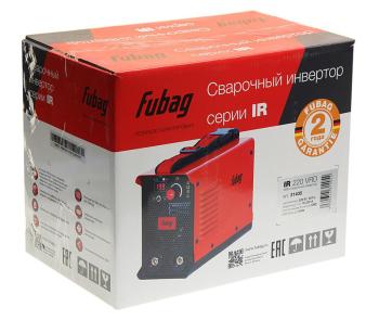 11 949 р. Аппарат сварочный 8.1кВт 10-220А d=1.6-5.0 инвертор FUBAG FUBAG ir 220   с доставкой в г. Кемерово. Увеличить фотографию 3