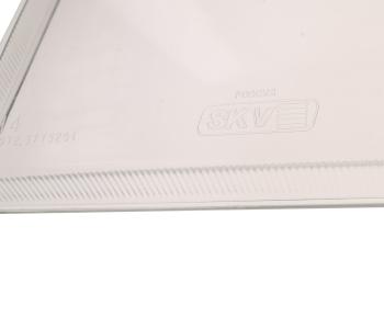 214 р. Стекло фары ГАЗ-31029 левое гладкое SKV SKV 1883sv (6072.3775201)  с доставкой в г. Кемерово. Увеличить фотографию 2