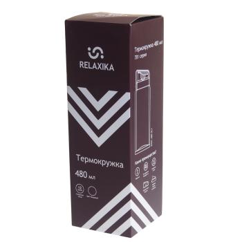 1 469 р. Термокружка 480мл непроливайка бордовая RELAXIKA RELAXIKA r701.480.5l1  с доставкой в г. Кемерово. Увеличить фотографию 4