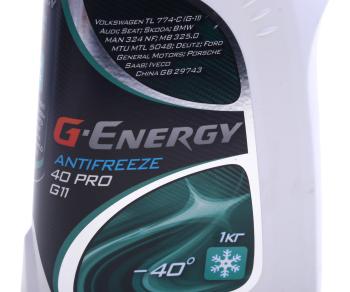 276 р. Антифриз зеленый -40C PRO 1кг G11 G-ENERGY GAZPROMNEFT 002422210029  с доставкой в г. Кемерово. Увеличить фотографию 3