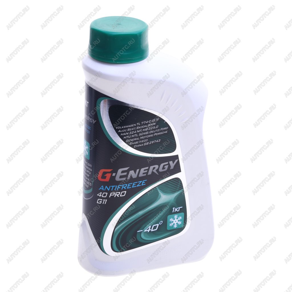 276 р. Антифриз зеленый -40C PRO 1кг G11 G-ENERGY GAZPROMNEFT 002422210029  с доставкой в г. Кемерово