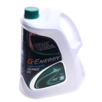1 199 р. Антифриз зеленый -40C PRO 5кг G11 G-ENERGY GAZPROMNEFT 002422210300  с доставкой в г. Кемерово. Увеличить фотографию 1