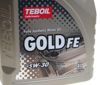 2 299 р. Масло моторное GOLD FE 5W30 синт.4л TEBOIL TEBOIL 3470594  с доставкой в г. Кемерово. Увеличить фотографию 2