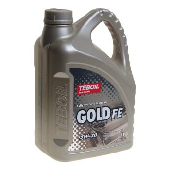 2 299 р. Масло моторное GOLD FE 5W30 синт.4л TEBOIL TEBOIL 3470594  с доставкой в г. Кемерово. Увеличить фотографию 1