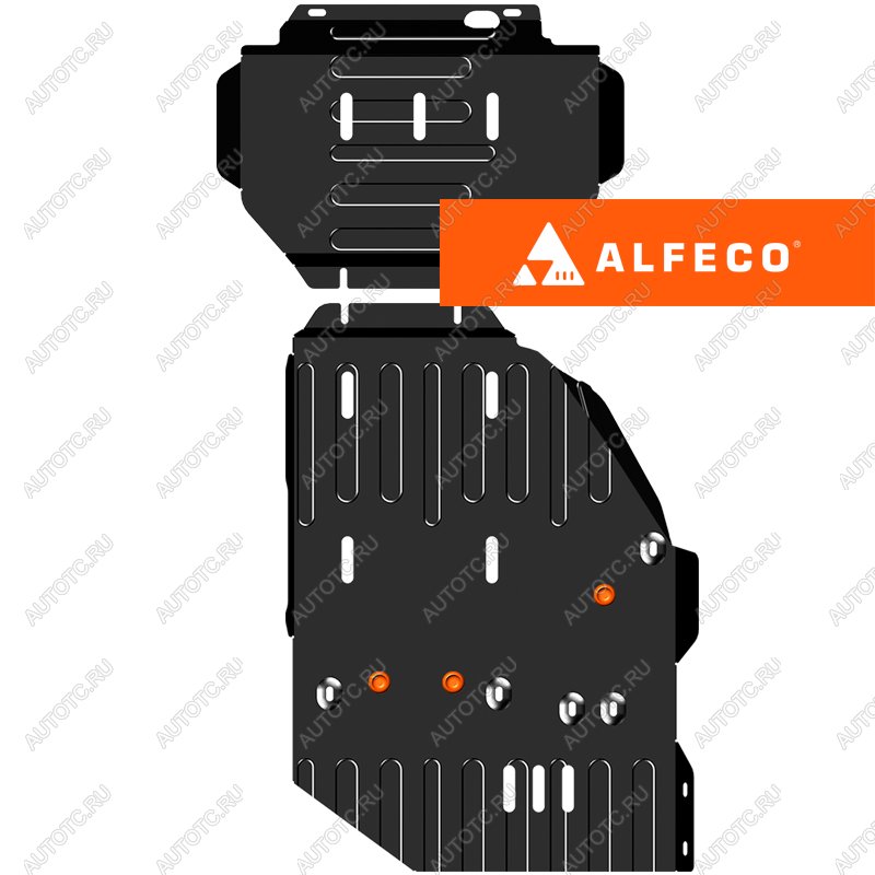 7 599 р. Комплект защиты (редуктор переднего моста, кпп и РК (2 части)) ALFECO  Haval H5 Pro (2023-2025) (сталь 2 мм)  с доставкой в г. Кемерово