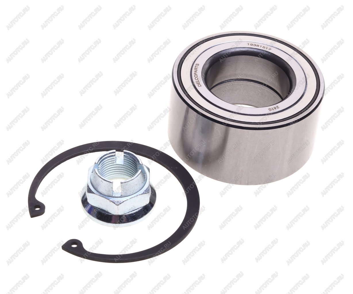 2 869 р. Подшипник ступицы RENAULT Duster (10-) задней комплект DELCOPARTS DELCOPARTS 19381517  с доставкой в г. Кемерово