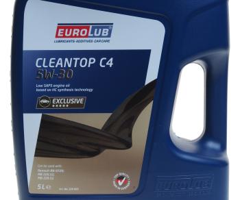 6 599 р. Масло моторное CLEANTEC C4 5W30 синт.5л EUROLUB EUROLUB 220005  с доставкой в г. Кемерово. Увеличить фотографию 2