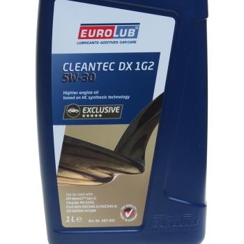 1 379 р. Масло моторное CLEANTEC DXS SPGF-6A 5W30 синт.1л EUROLUB EUROLUB 385001  с доставкой в г. Кемерово. Увеличить фотографию 2