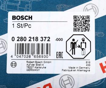 13 249 р. Датчик массового расхода воздуха AUDI A6,A8 BOSCH BOSCH 0280218372  с доставкой в г. Кемерово. Увеличить фотографию 5