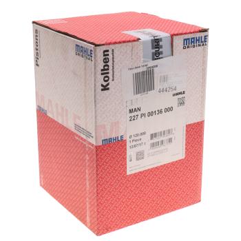 29 749 р. Поршень двигателя MAN (D2066) d=120.00 (с пальцем и кольцами) MAHLE MAHLE 227pi00136000  с доставкой в г. Кемерово. Увеличить фотографию 5