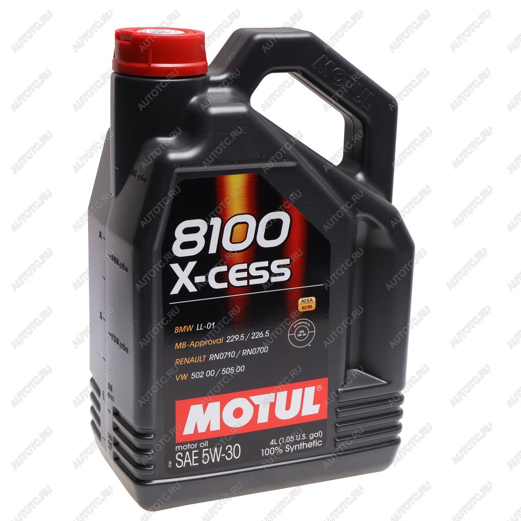 5 849 р. Масло моторное 8100 X-CESS 5W30 синт.4л MOTUL MOTUL 113529  с доставкой в г. Кемерово