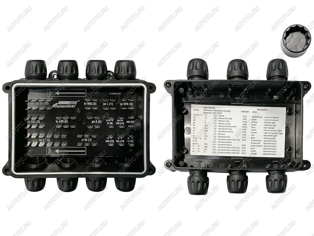 7 199 р. Коробка распределительная электропроводки 14 портов STARTEC STARTEC inf.10.907  с доставкой в г. Кемерово