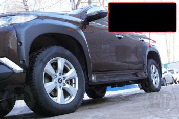 Расширители колесных арок передний левый Русская Артель Mitsubishi Pajero Sport QE дорестайлинг (2015-2021)