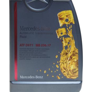 3 399 р. Масло трансмиссионное MERCEDES ATF 1л для АКПП (спецификация 236.17) OE MERCEDES a002989060312  с доставкой в г. Кемерово. Увеличить фотографию 2