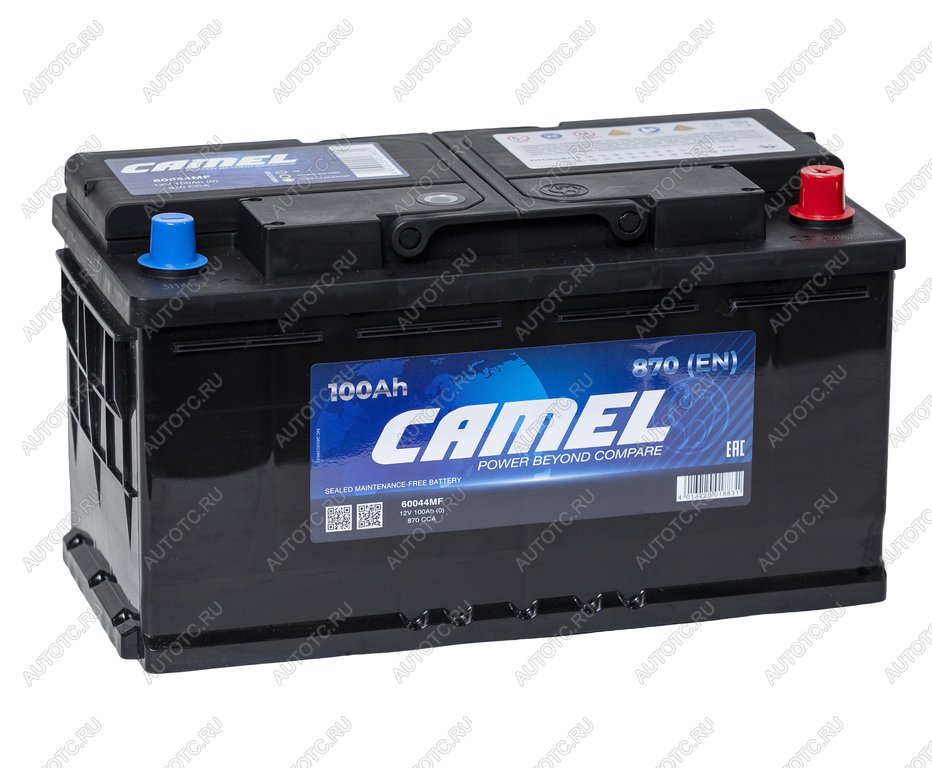 12 549 р. Аккумулятор CAMEL 100Ач обратная полярность CAMEL 6ст100(0) l5  с доставкой в г. Кемерово