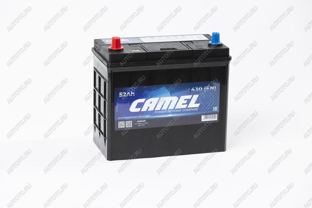 6 999 р. Аккумулятор CAMEL Asia 52Ач CAMEL 6ст52(1) 65b24r  с доставкой в г. Кемерово