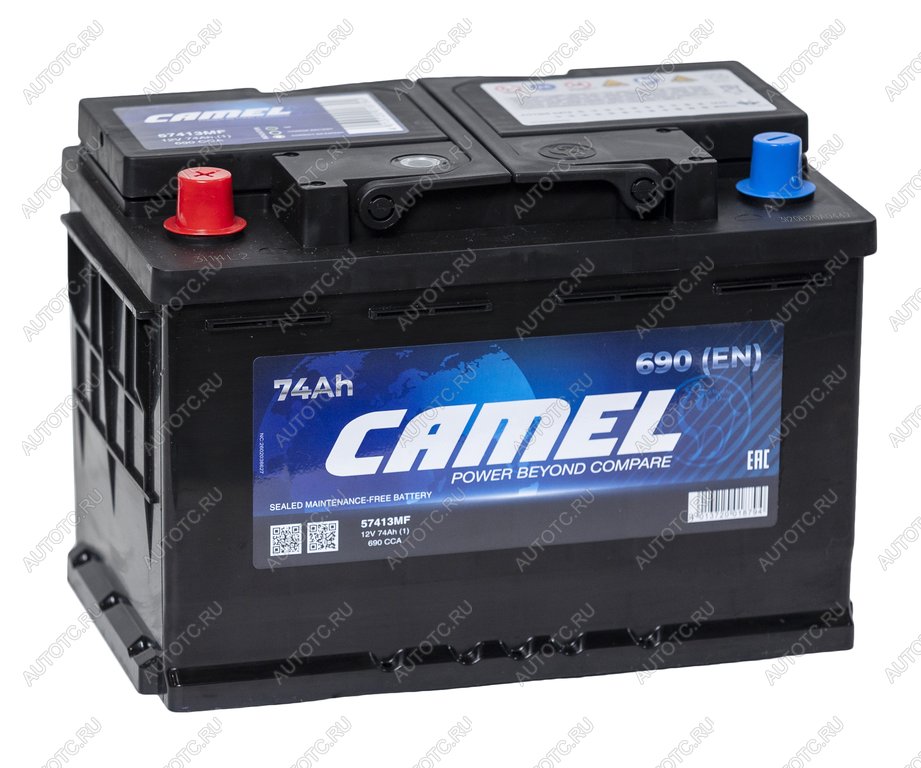 9 499 р. Аккумулятор CAMEL 74Ач CAMEL 6ст74(1) l3  с доставкой в г. Кемерово