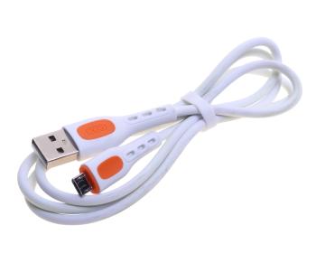 114 р. Кабель iPhone (5-) 1м белый XO XO nb280 white  с доставкой в г. Кемерово. Увеличить фотографию 1