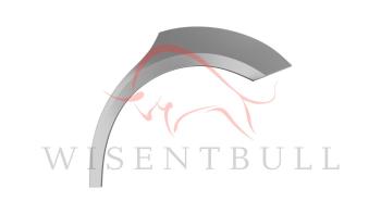 Левая задняя внешняя ремонтная арка Wisentbull Seat Altea  5P (2004-2013) дорестайлинг, рестайлинг (оцинкованная сталь 1-1,2 мм)