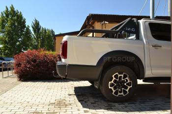 46 999 р. Фаркоп тип AV Petroil Tuning JAC T9 Pickup Double Cab (2021-2025)  с доставкой в г. Кемерово. Увеличить фотографию 2