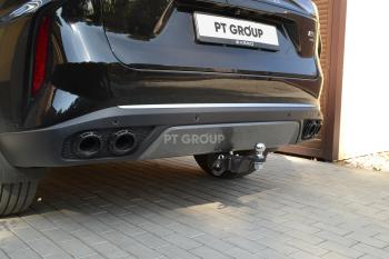 13 699 р. Фаркоп под съемный квадрат Petroil Tuning  EXEED RX (2022-2025)  с доставкой в г. Кемерово. Увеличить фотографию 2