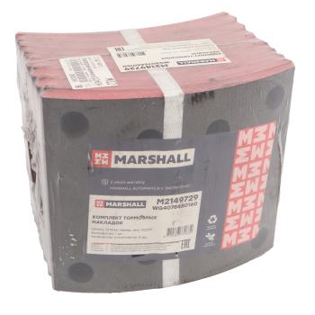 4 299 р. Колодки тормозные MARSHALL MARSHALL wg4075450160  с доставкой в г. Кемерово. Увеличить фотографию 1