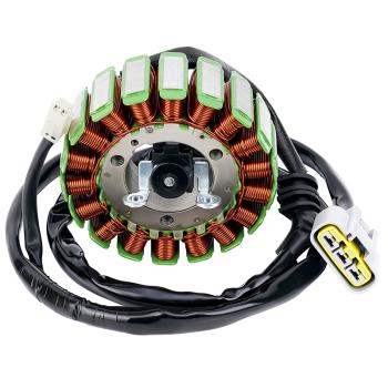 9 999 р. Статор генератора AHL Yamaha FZ9 14-17, MT-09 14-17 (1RC-81410-00) AHL пм-00025369  с доставкой в г. Кемерово. Увеличить фотографию 1