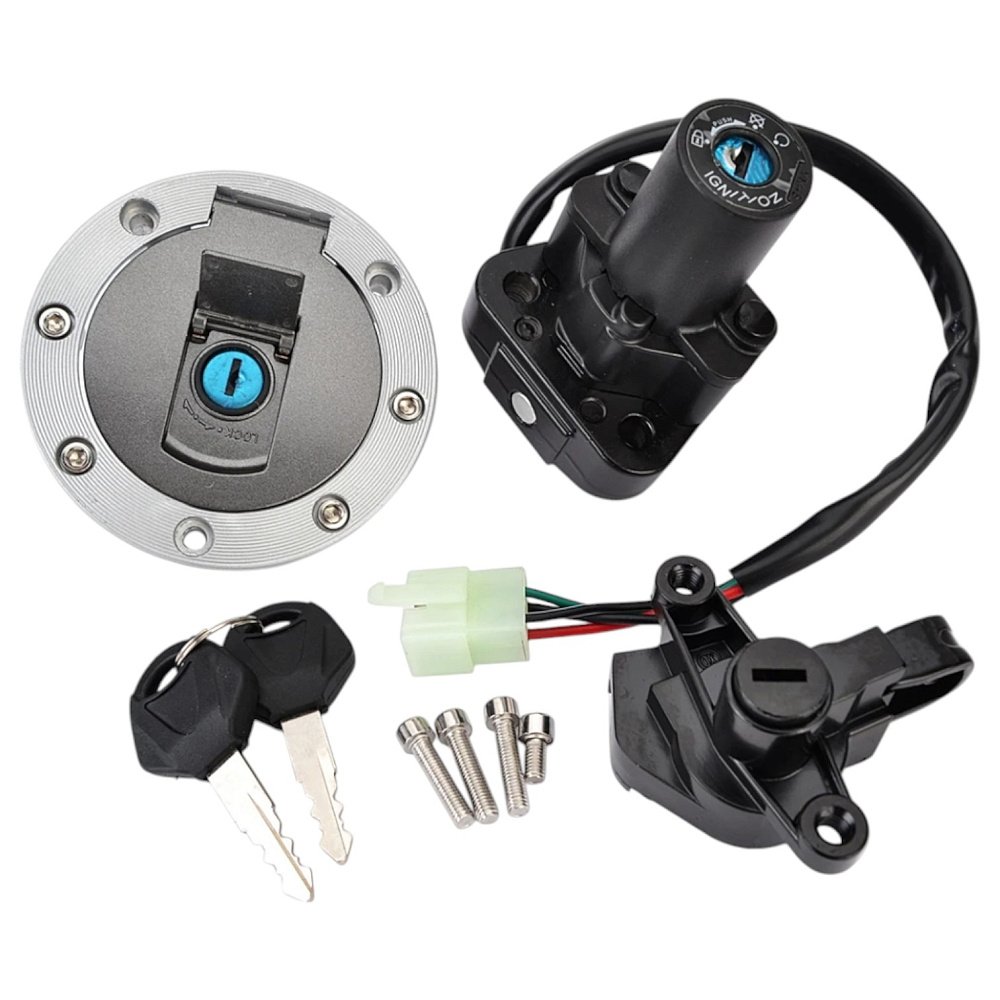 3 399 р. Комплект ключей и замков для Yamaha XJR400, XJR1200, YZF600 95-02, YZF1000 97-98 КитайскиеЗапчасти пм-00001435  с доставкой в г. Кемерово