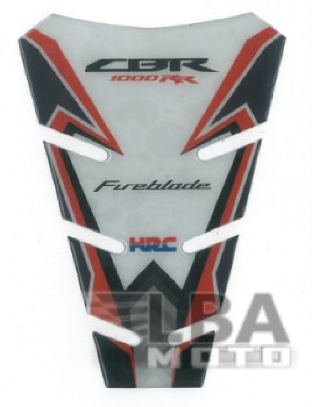 1 439 р. Наклейка на бак для мотоцикла Honda CBR1000RR Бело-Черно-Красный КитайскиеЗапчасти пм-00017130  с доставкой в г. Кемерово