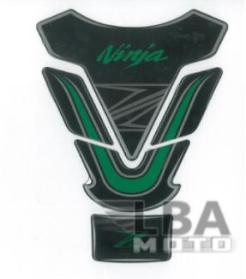 1 439 р. Наклейка на бак для мотоцикла Kawasaki Ninja Z Черно-Зеленая КитайскиеЗапчасти пм-00017120  с доставкой в г. Кемерово. Увеличить фотографию 1