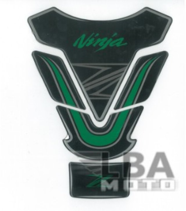 1 439 р. Наклейка на бак для мотоцикла Kawasaki Ninja Z Черно-Зеленая КитайскиеЗапчасти пм-00017120  с доставкой в г. Кемерово