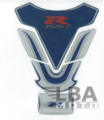 1 439 р. Наклейка на бак для мотоцикла Suzuki GSX-R Бело-Синяя КитайскиеЗапчасти пм-00017125  с доставкой в г. Кемерово. Увеличить фотографию 1