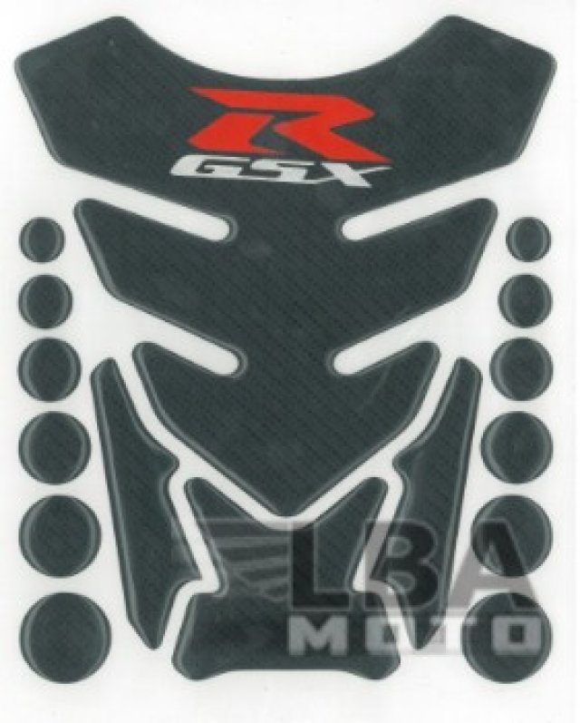 1 439 р. Наклейка на бак для мотоцикла Suzuki GSX-R Под Карбон 5 КитайскиеЗапчасти пм-00017138  с доставкой в г. Кемерово
