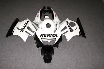 37 999 р. Комплект пластика для мотоцикла Honda CBR 600 F3 95-96 Repsol Белый Комплекты пластика наличие пм-00021300  с доставкой в г. Кемерово. Увеличить фотографию 1