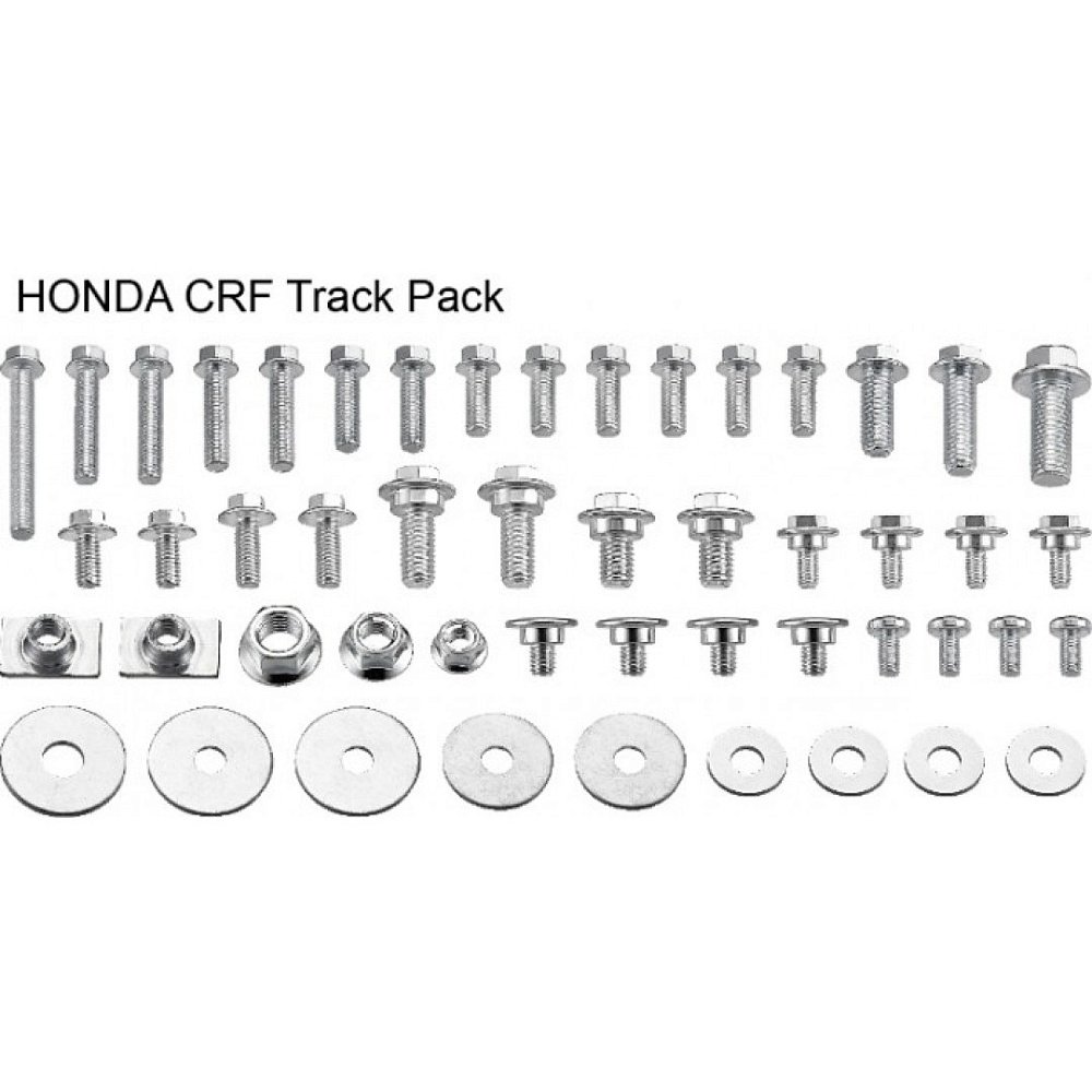 1 499 р. Набор болтов крепления пластика универсальный ACCEL Honda CRCRF ACCEL bkt-03  с доставкой в г. Кемерово