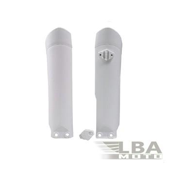 3 799 р. Защита вилки (пара) R-Tech KTM SX85 09-17 (R-PSKTMBN0985) белая R-Tech r-psktmbn0985  с доставкой в г. Кемерово. Увеличить фотографию 1