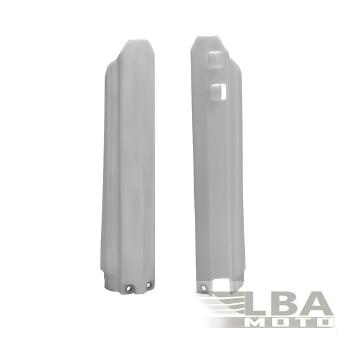 4 199 р. Защита вилки (пара) R-Tech Yamaha YZ125250 98-04, YZ250F 01-04, YZ450F 03-04 (R-PSYZ0BN0003) белые R-Tech r-psyz0bn0003  с доставкой в г. Кемерово. Увеличить фотографию 1