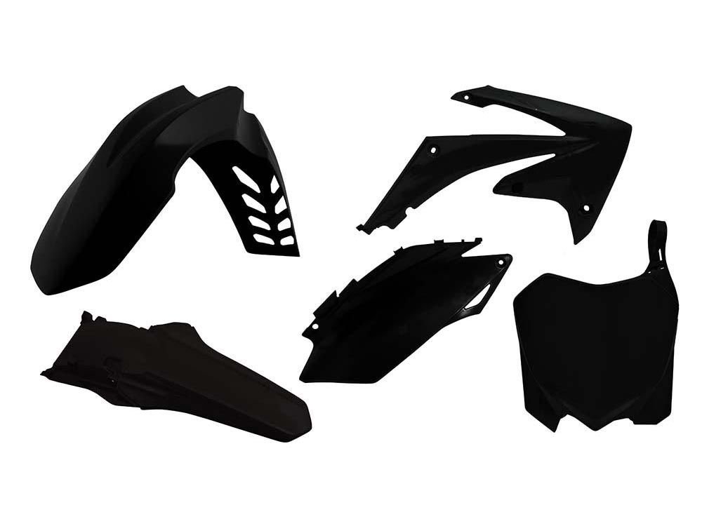 13 449 р. Комплект пластика R-Tech Honda CRF250R 11-13, CRF450R 11-12 (R-KITCRF-NR0-516) Черный R-Tech r-kitcrf-nr0-516  с доставкой в г. Кемерово