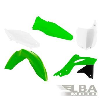 13 449 р. Комплект пластика R-Tech Kawasaki KX250F 13-16 (R-KITKXF-OEM-596) зеленыйчерныйбелый R-Tech r-kitkxf-oem-596  с доставкой в г. Кемерово. Увеличить фотографию 1