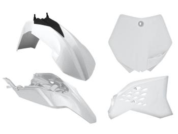 14 749 р. Комплект пластика R-Tech KTM SX 65 12-15 (R-KITKTM-BN0-511) Белый R-Tech r-kitktm-bn0-511  с доставкой в г. Кемерово. Увеличить фотографию 1