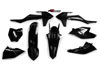 15 899 р. Комплект пластика R-Tech KTM SXSX-F 16-18, XCXC-F 17-18 (R-KITKTM-NR0-516) Черный R-Tech r-kitktm-nr0-516  с доставкой в г. Кемерово. Увеличить фотографию 1
