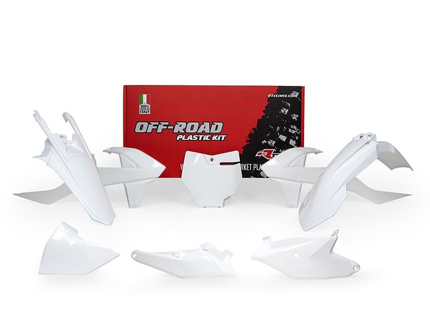 13 449 р. Комплект пластика R-Tech KTM SX85 18-22, MC 85 21-22 (R-KITKTM-BN0-185) Белый R-Tech r-kitktm-bn0-185  с доставкой в г. Кемерово