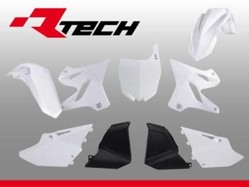 15 449 р. Комплект пластика R-Tech Yamaha YZ125-250X 02-21 (R-KITYZ0-BN0-000) бело-черный R-Tech r-kityz0-bn0-000  с доставкой в г. Кемерово. Увеличить фотографию 1