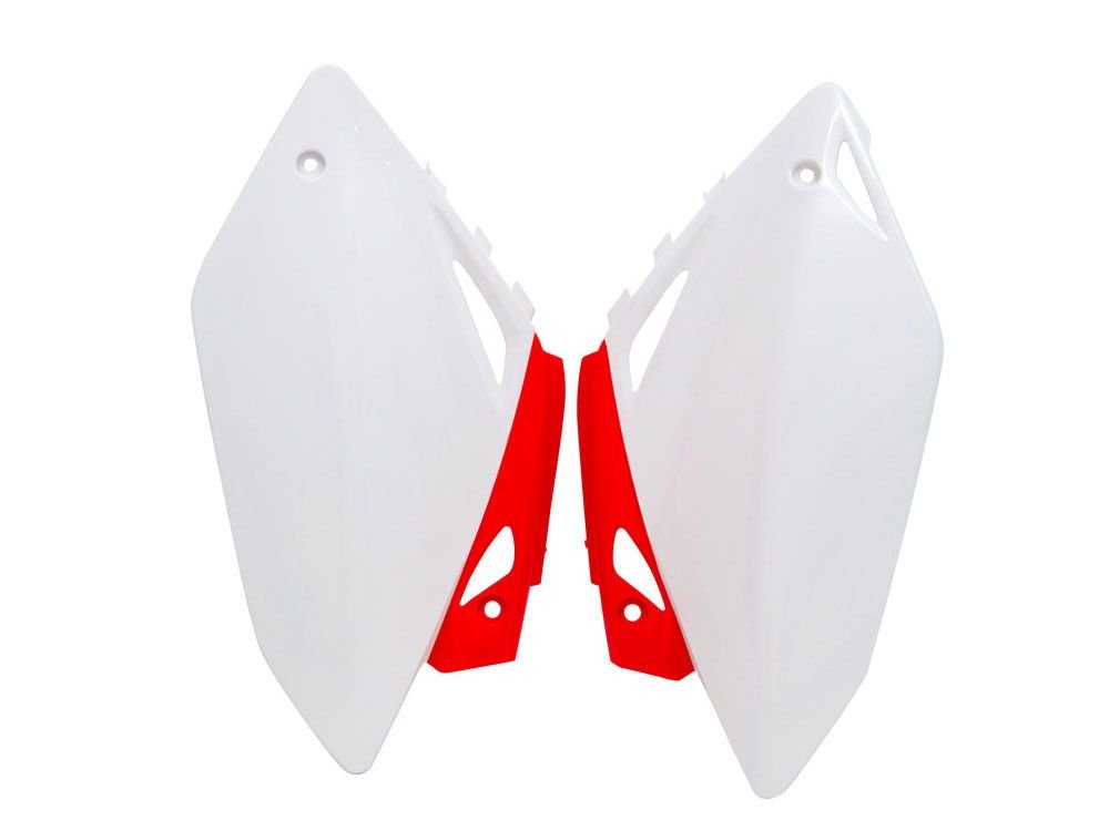 7 999 р. Обтекатели задние R-Tech Honda CRF450R 05-06 (R-FICRFBNRS05) бело-красный R-Tech r-ficrfbnrs05  с доставкой в г. Кемерово