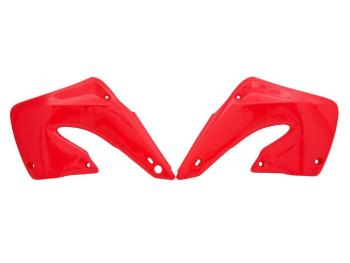 6 349 р. Обтекатели радиатора R-Tech Honda CR125250 00-01 (R-CVCR0RS0001) красные R-Tech r-cvcr0rs0001  с доставкой в г. Кемерово. Увеличить фотографию 1