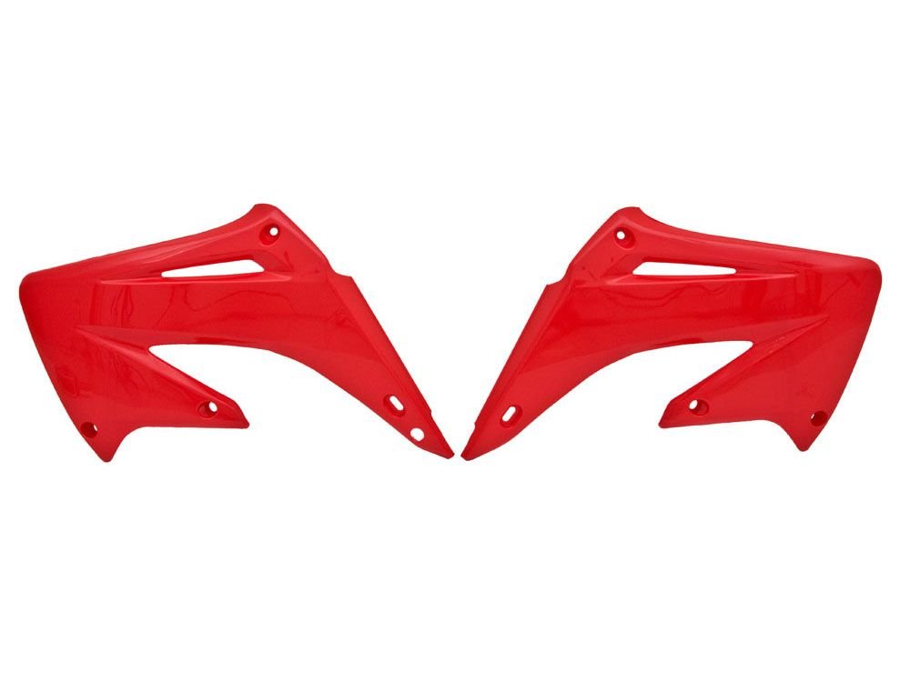 6 349 р. Обтекатели радиатора R-Tech Honda CR125250 02-07 (R-CVCR0RS0203) красные R-Tech r-cvcr0rs0203  с доставкой в г. Кемерово