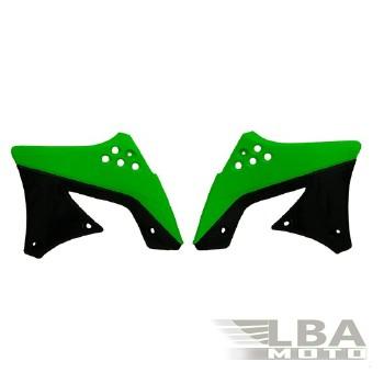 7 999 р. Обтекатели радиатора R-Tech Kawasaki KX250F 09-12 (R-CVKXFVENR29) зеленыечерные R-Tech r-cvkxfvenr29  с доставкой в г. Кемерово. Увеличить фотографию 1