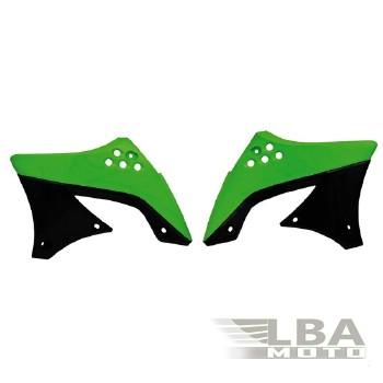 7 999 р. Обтекатели радиатора R-Tech Kawasaki KX450F 09-11 (R-CVKXFVENR49) зеленыечерные R-Tech r-cvkxfvenr49  с доставкой в г. Кемерово. Увеличить фотографию 1