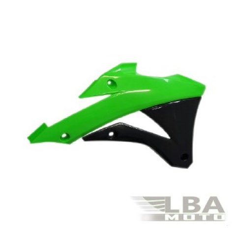 6 349 р. Обтекатели радиатора R-Tech Kawasaki KX85 14-17, KX100 14-17 (R-CVKX0VENR14) зеленыечерные R-Tech r-cvkx0venr14  с доставкой в г. Кемерово