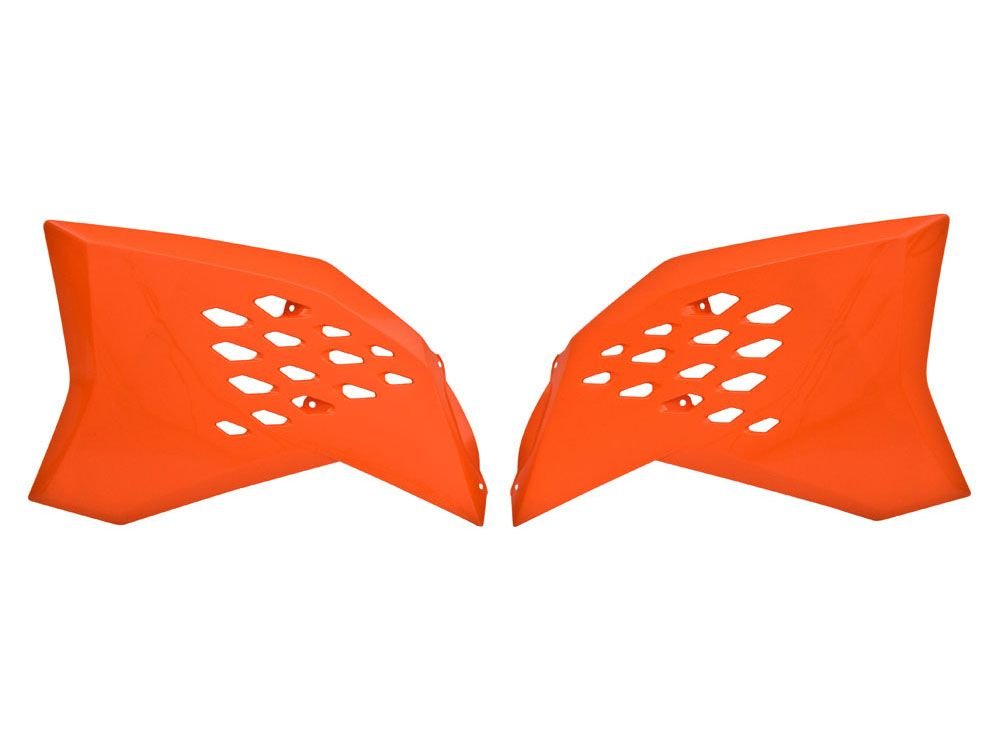 6 549 р. Обтекатели радиатора R-Tech KTM SXSXF 07-10,EXCEXCF 08-11 (R-CVKTMAR0007) Оранжевый R-Tech r-cvktmar0007  с доставкой в г. Кемерово